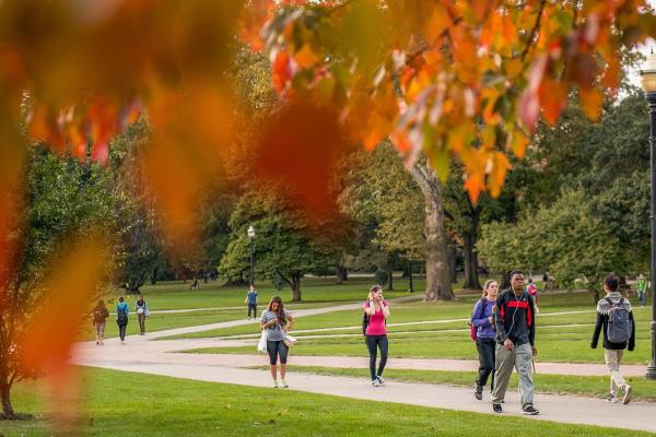 Ohio State Oval in Autumn